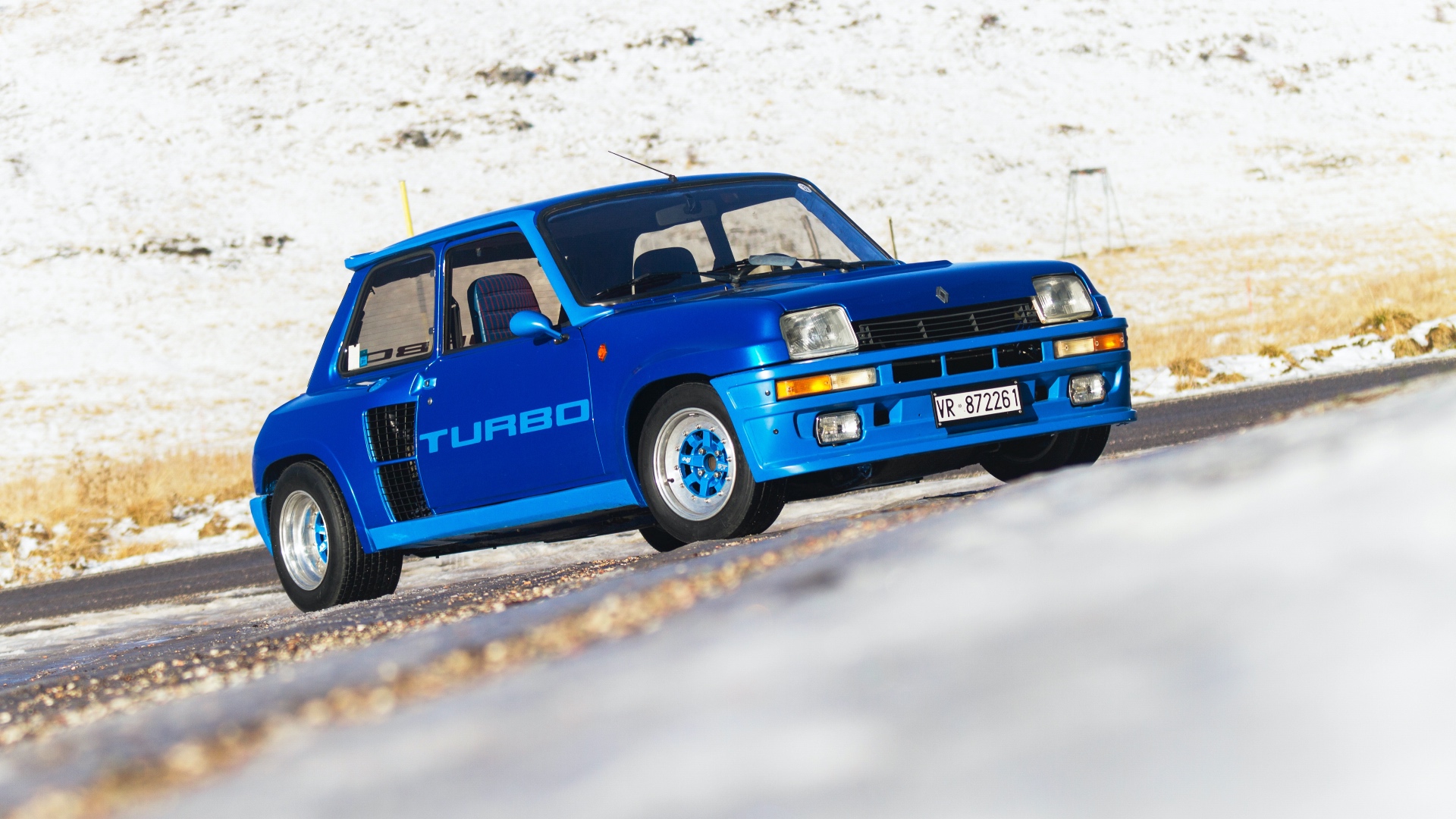 Solido Compatible avec Renault 5 R5 Turbo 1 Bleu Bitono 1:18 Solido S1801308