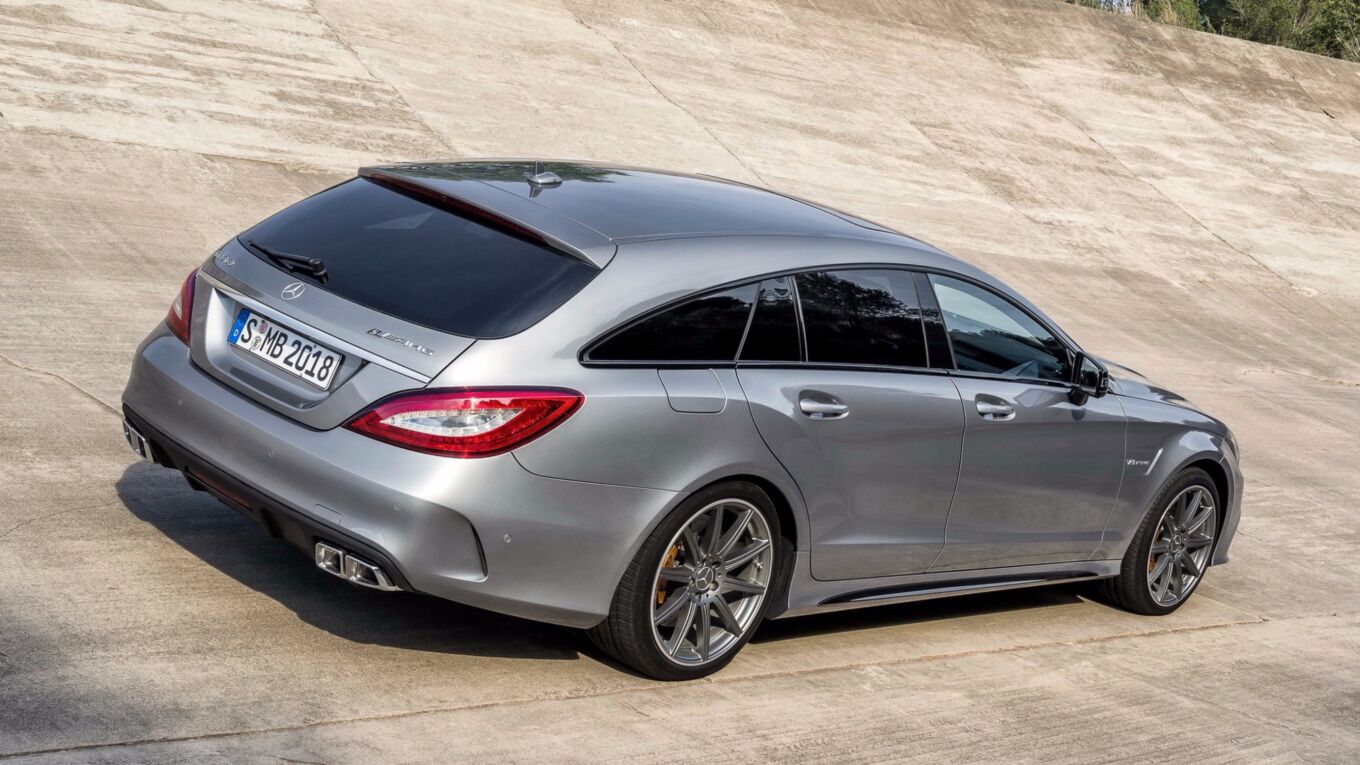 Mb Rake Po Con quella coda un po' così... Mercedes CLS Shooting Brake - Veloce